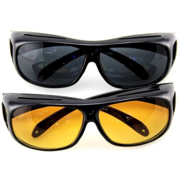 HD Day & Night Vision Wrap Around Glasses