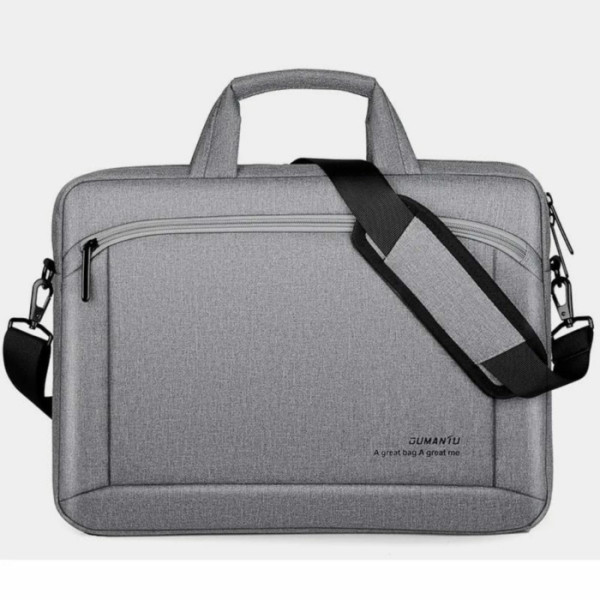 Laptop Bag Office Documents Storage Bag Travel (Gray)