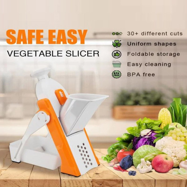 Brave Spring Slicer Vegetables Fruits Cutter