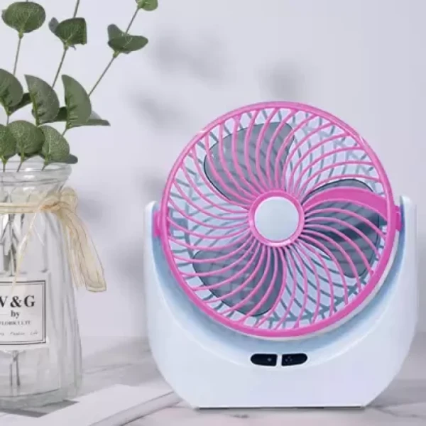 Table Fan with LED Light JY-1880